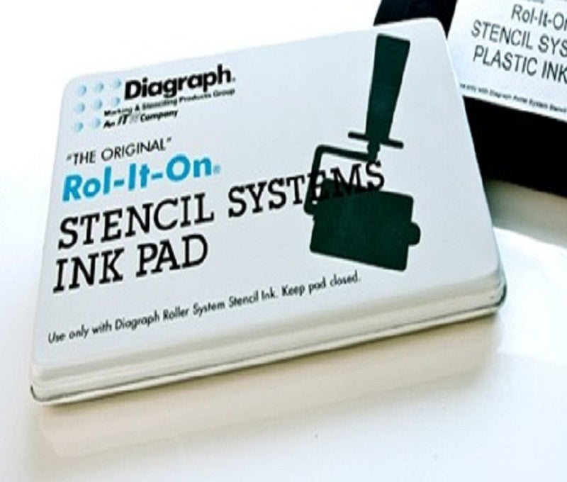 Diagraph Rol-It-On Ink Pad - 0408201