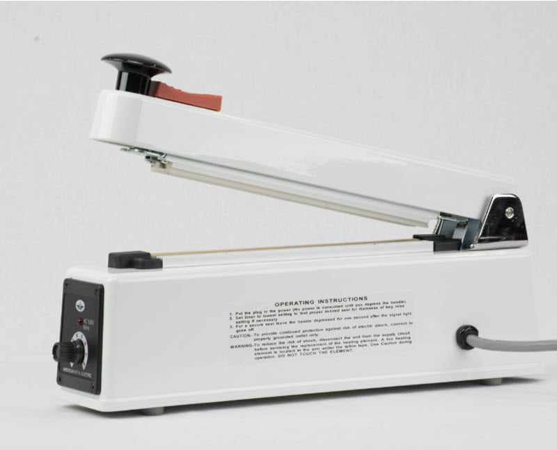 Heat Impulse Sealer with Blade AIE
