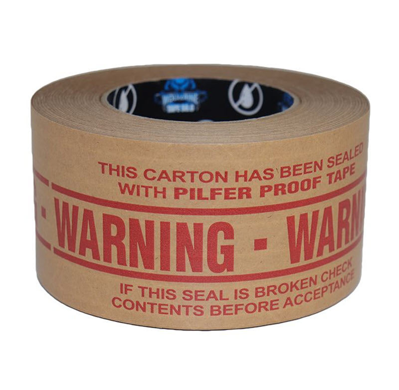 If Seal is Broken Printed Self Adhesive Reinforced Gum Tape GTHS72SARK-ISBR