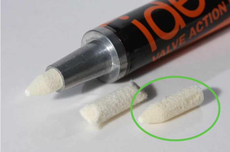 The Bullet Tip is in the circle