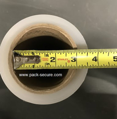 How to Measure a Stretch Wrap Core