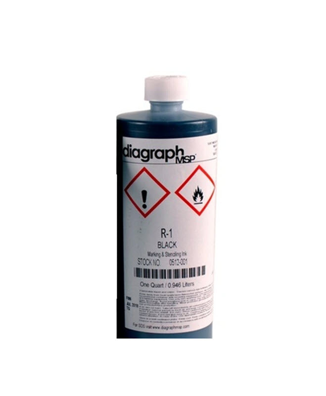 Black Ink R Series Diagraph R-1 - Quarts 0512001