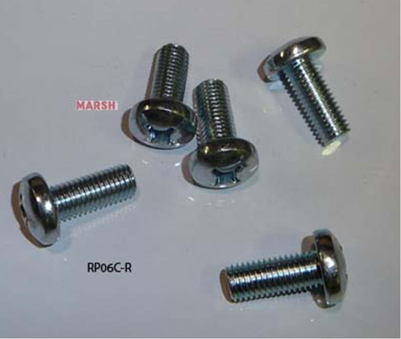 RP06C-R - PAN PHIL SCREW 1/4 - 28 X 5/8 - Qty 5