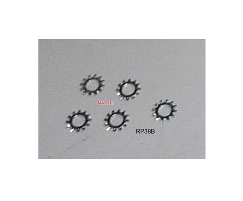 RP38B - LK EXT TOOTH WASHER 1/5 - Qty 5