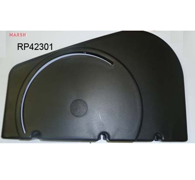 RP42301 - Right Side Cover Assembly includes TDE Right Side Cover, Display Board, Keypad, Keypad Insert, Nylon Washer, and Hex Nut
