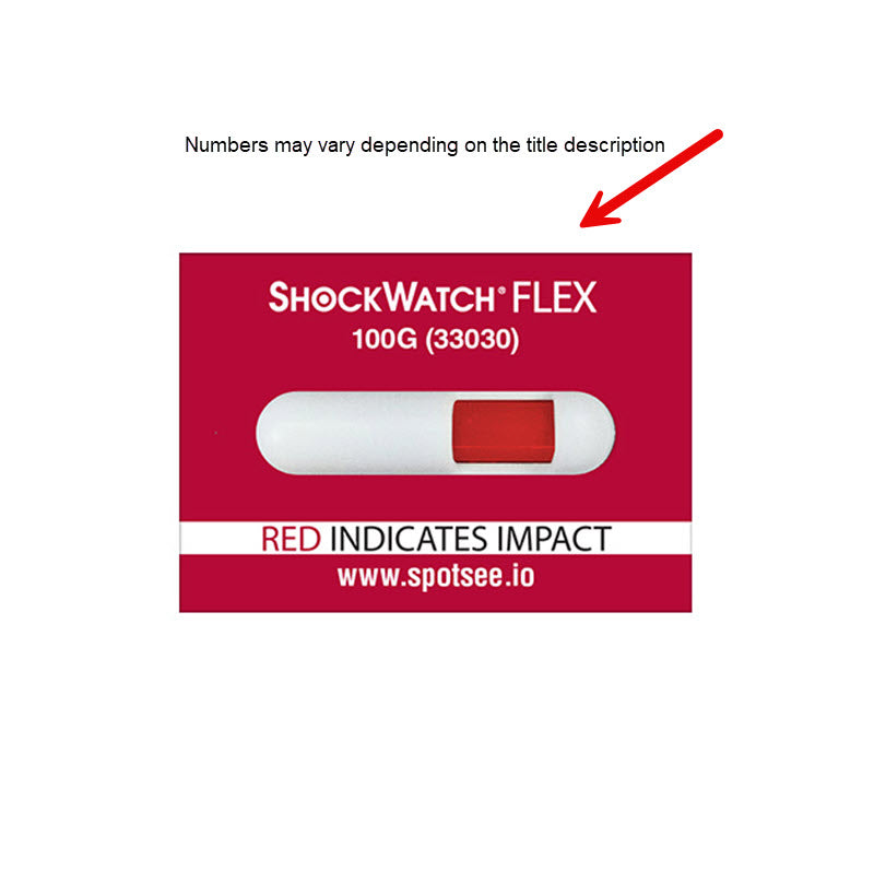 ShockWatch Flex Clips Single Tube 33055