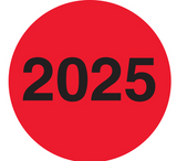 2025 - 2" Fluorescent Red