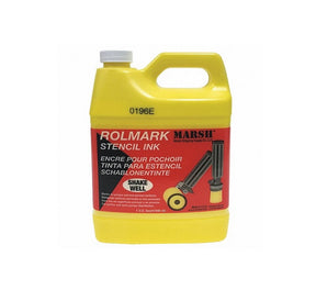 Rolmark Stencil Ink - Yellow - 20926