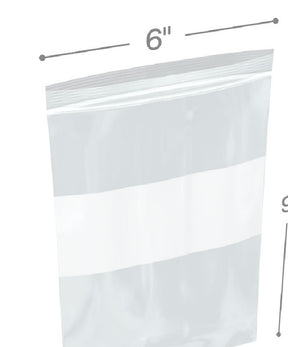 5 x 8 4mil White Block