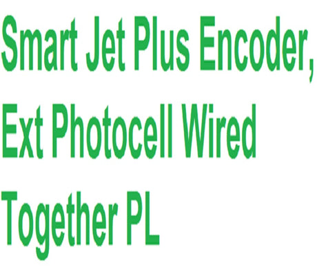 Smart Jet Plus Encoder, Ext Photocell wired together PL - 80875
