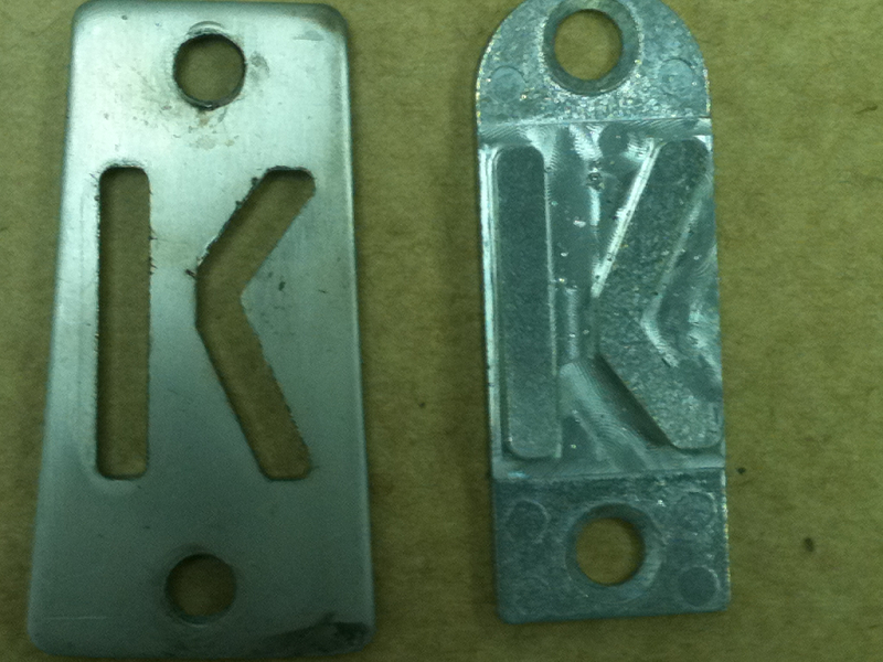 Example of one of the letters