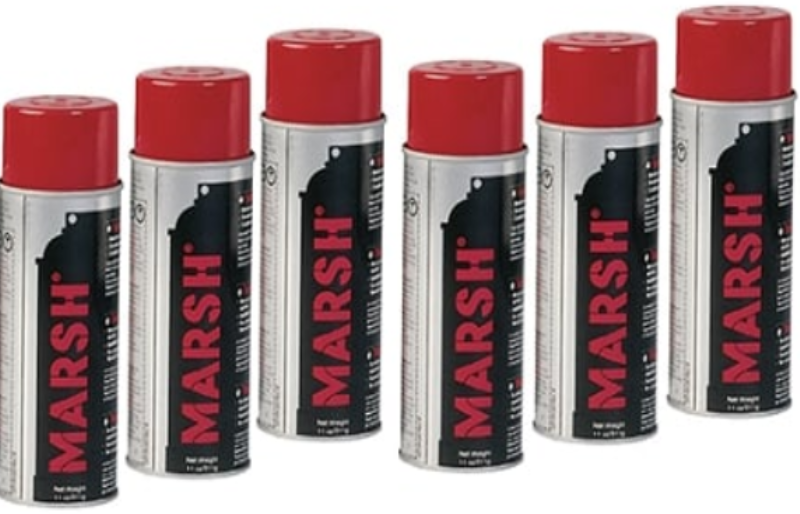 Red Spray Stencil Ink