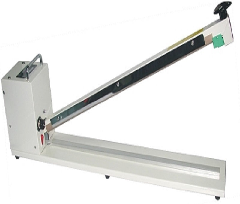 AIE 40" Hand Sealer, AIE-1000T2 - The sealer in the video looks different, but operates the same.