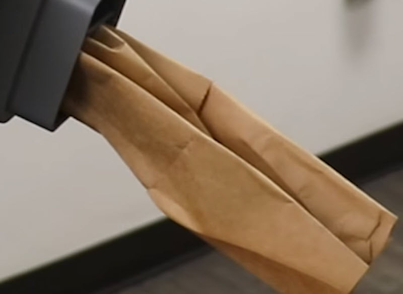 Python Fan Folded Paper