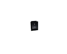 BS-22-BLK - 4 Pin Rocker Switch (On/Off, Fan, Heating) Black Color