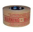 If Seal is Broken Printed Self Adhesive Reinforced Gum Tape GTHS72SARK-ISBR