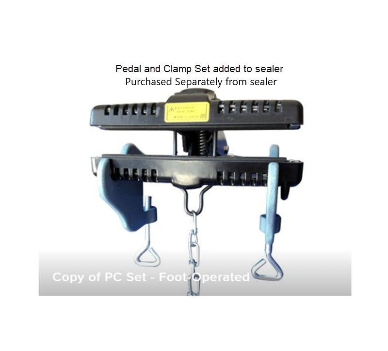 Sealer with Optional Pedal and Clamp (sold separately)