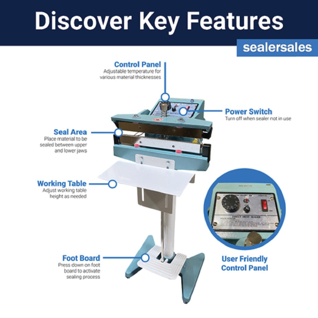 KF-300DF Sealersales Direct Heat