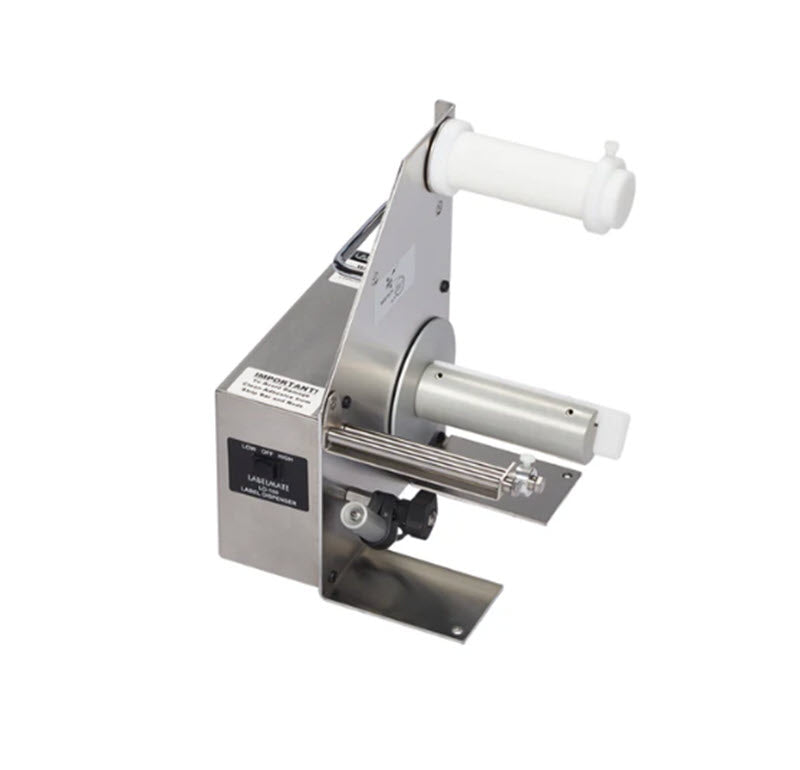 LD-100-U-SS Stainless Steel Automatic Label Dispenser by LabelMate