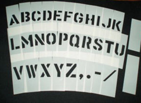 Magnetic Letter Stencil Set 1.5 inch