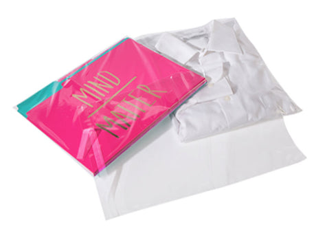 Lip and Tape Resealable Polypropylene Bags 4.75 x 6.5