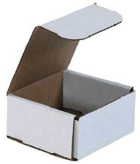 White Corrugated Mailer 3 x 3 x 1