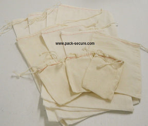 15 x 20 Cloth Bags, Drawstring style