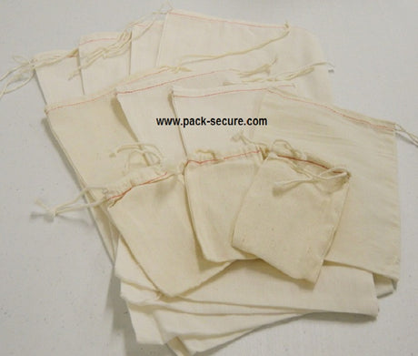Cloth Bags, Drawstring style 4 x 6