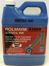 Rolmark Stencil Ink - Bright Blue - 20919