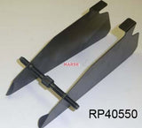 RP40550 - Tape Guide Assembly TD2100 includes Left and Right Threaded Tape Guides, Tape Guide Turnbuckle