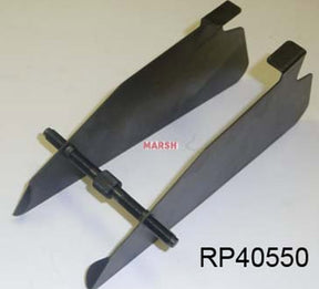 RP40550 - Tape Guide Assembly TD2100 includes Left and Right Threaded Tape Guides, Tape Guide Turnbuckle