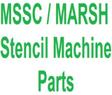 S Stencil Machine 3/4 inch Punch Dies