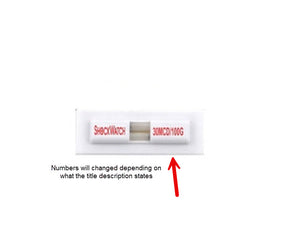ShockWatch Clips Double Tube 32701