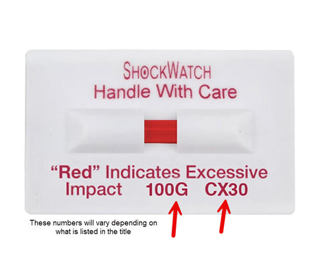 ShockWatch Clips Single Tube 32400