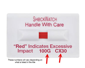 ShockWatch Clips Single Tube 32100