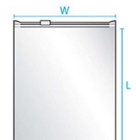 4 x 6 Slider Top Bags - 3mil - 250ct