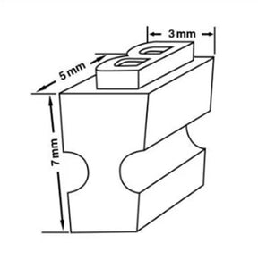 TS-NLS-18PT-HLM-FRM-A-Z-Set 18PT Typeset for Band Sealers