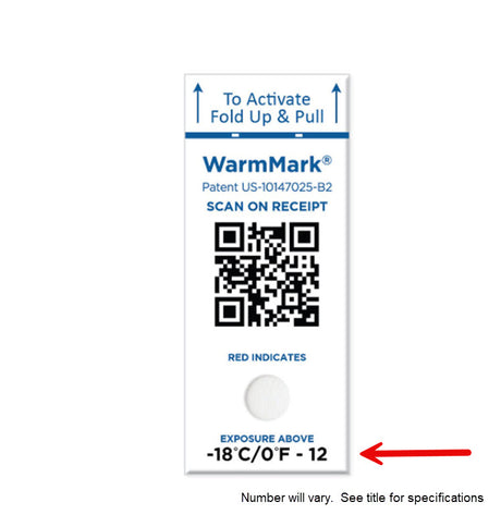 WarmMark QR 8C/46F Single-Window Temperature Indicator WM 8/46-SQ
